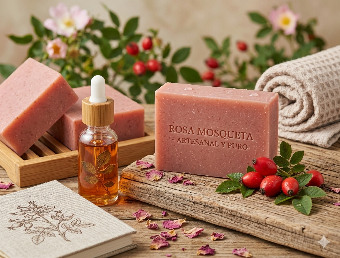 Jabon de Rosa Mosqueta